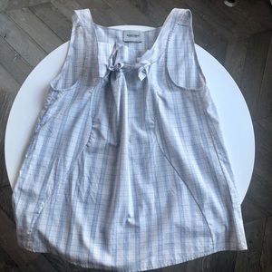 Rachel Comey Sleeveless plaid cotton top 6